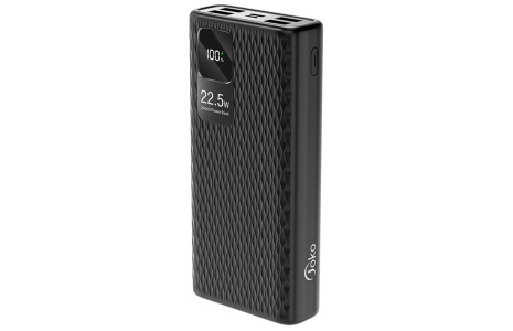Joko A29Q 1 Adet 22.5W Usb / 3 Adet 15W Usb ve 1 Adet 20W Type-C Çıkışlı 20.000 mAh PD Powerbank - Siyah