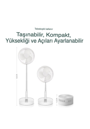 Konfulon FS17 Masaüstü Soğutma Fanı