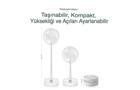 Konfulon FS17 Masaüstü Soğutma Fanı