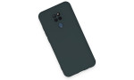 Newface General Mobile GM 20 Kılıf Nano içi Kadife Silikon - Koyu Yeşil