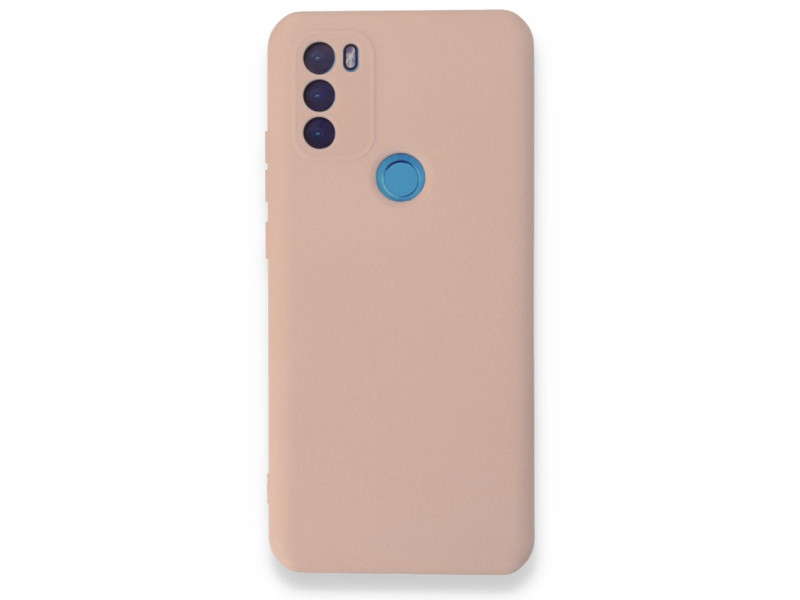 Newface General Mobile GM 21 Plus Kılıf Nano içi Kadife Silikon - Pudra