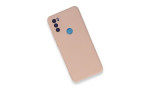 Newface General Mobile GM 21 Plus Kılıf Nano içi Kadife Silikon - Pudra