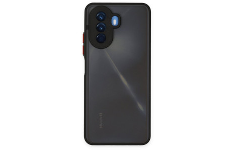 Newface Huawei Nova Y70 Kılıf Montreal Silikon Kapak - Siyah