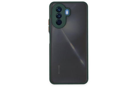 Newface Huawei Nova Y70 Kılıf Montreal Silikon Kapak - Yeşil
