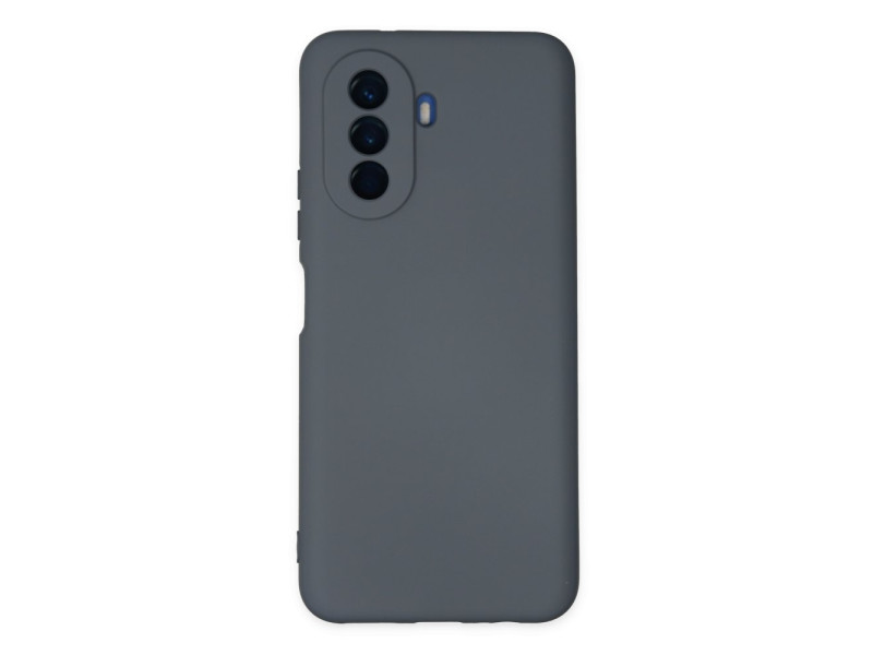 Newface Huawei Nova Y70 Kılıf Nano içi Kadife Silikon - Gri