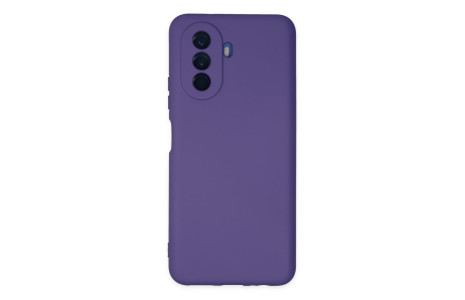 Newface Huawei Nova Y70 Kılıf Nano içi Kadife Silikon - Mor