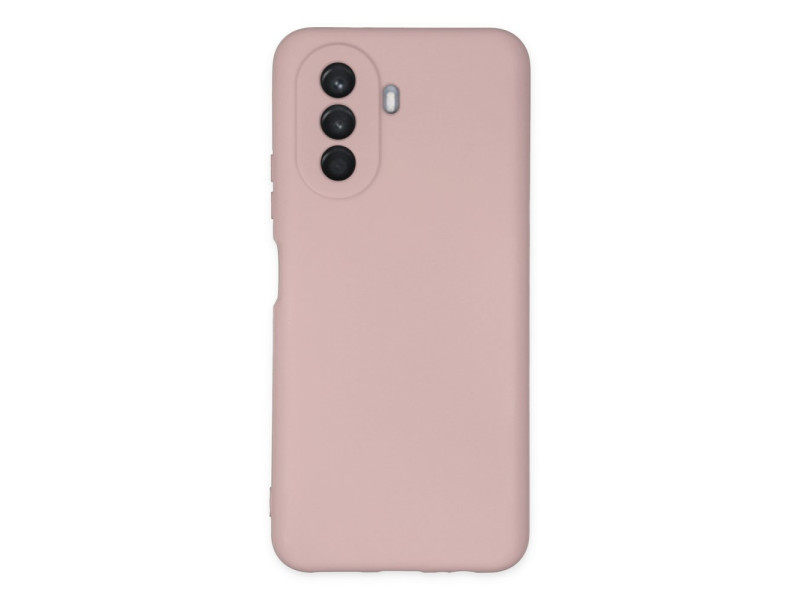 Newface Huawei Nova Y70 Kılıf Nano içi Kadife Silikon - Pudra