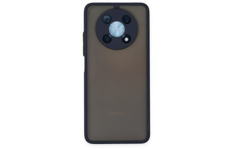 Newface Huawei Nova Y90 Kılıf Montreal Silikon Kapak - Lacivert