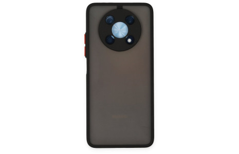 Newface Huawei Nova Y90 Kılıf Montreal Silikon Kapak - Siyah