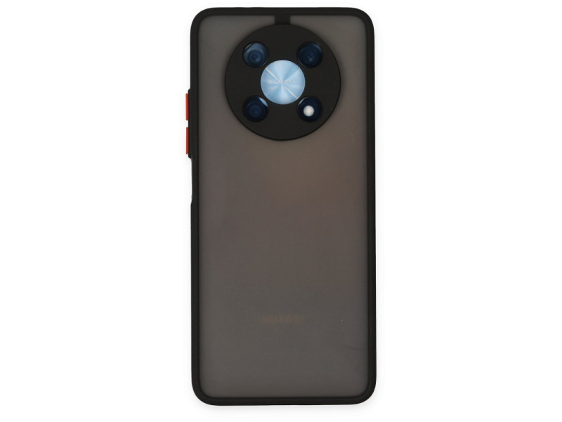Newface Huawei Nova Y90 Kılıf Montreal Silikon Kapak - Siyah