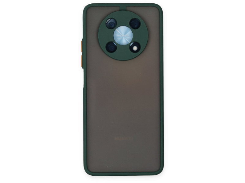 Newface Huawei Nova Y90 Kılıf Montreal Silikon Kapak - Yeşil