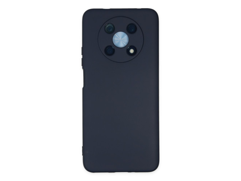 Newface Huawei Nova Y90 Kılıf Nano içi Kadife Silikon - Lacivert