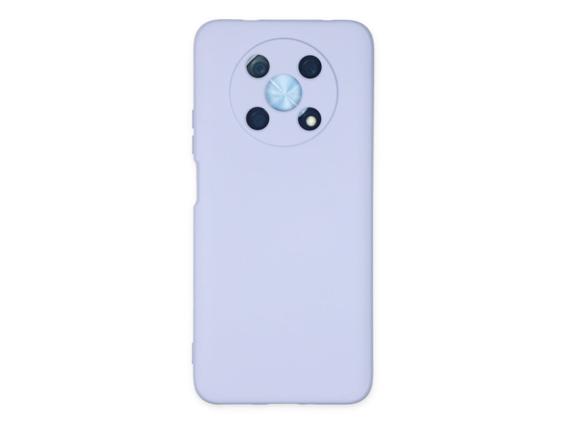 Newface Huawei Nova Y90 Kılıf Nano içi Kadife Silikon - Lila