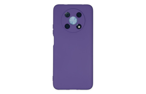 Newface Huawei Nova Y90 Kılıf Nano içi Kadife Silikon - Mor