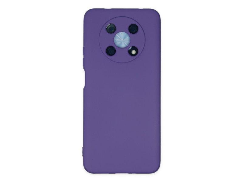 Newface Huawei Nova Y90 Kılıf Nano içi Kadife Silikon - Mor