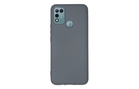 Newface İnfinix Hot 10 Play Kılıf Nano içi Kadife Silikon - Gri