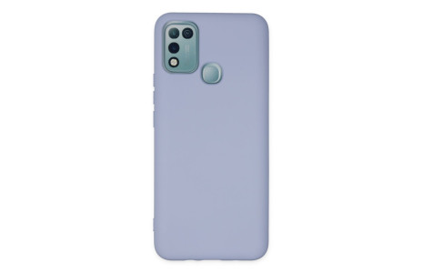 Newface İnfinix Hot 10 Play Kılıf Nano içi Kadife Silikon - Lila