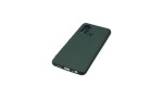 Newface İnfinix Hot 11s Kılıf Nano içi Kadife Silikon - Koyu Yeşil