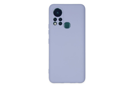 Newface İnfinix Hot 11s Kılıf Nano içi Kadife Silikon - Lila