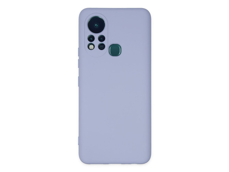 Newface İnfinix Hot 11s Kılıf Nano içi Kadife Silikon - Lila