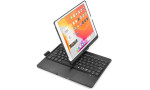 Newface iPad 10.2 (7.nesil) Kılıf Magic Dönen Klavyeli Tablet Kılıf - Siyah