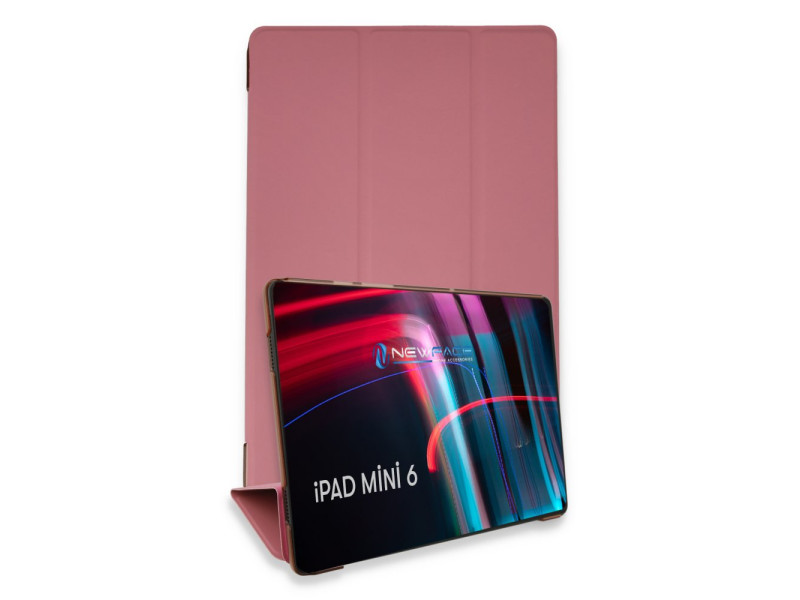 Newface iPad Mini 6 Kılıf Tablet Smart Kılıf - Pembe