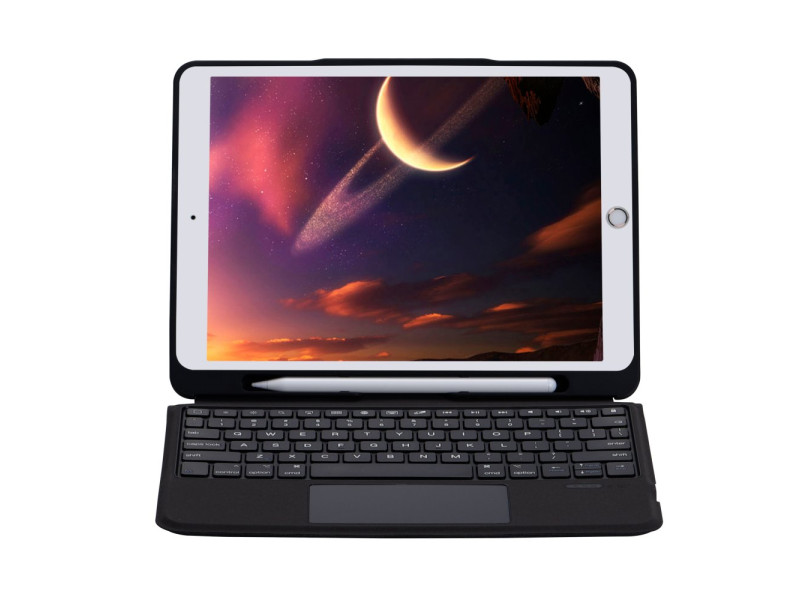 Newface iPad Pro 11 (2018) Kılıf Kontra Klavyeli Tablet Kılıfı - Siyah