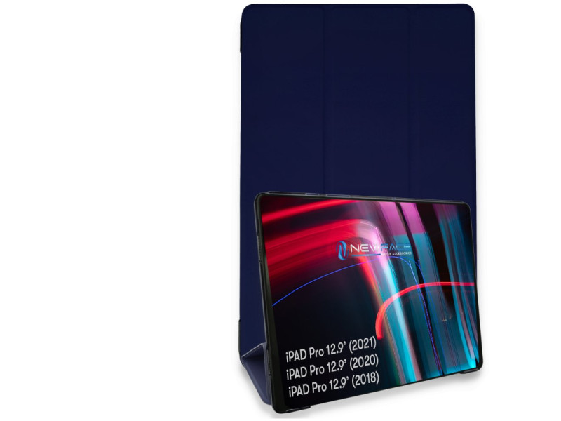 Newface iPad Pro 12.9 (2018) Kılıf Tablet Smart Kılıf - Lacivert