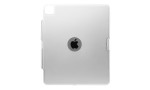 Newface iPad Pro 12.9 (2020) Kılıf Magic Dönen Klavyeli Tablet Kılıf - Gümüş