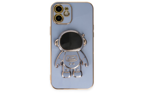 Newface iPhone 11 Kılıf Aston Stand Silikon - Mavi