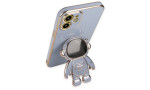 Newface iPhone 11 Kılıf Aston Stand Silikon - Mavi