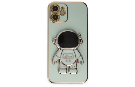 Newface iPhone 11 Kılıf Aston Stand Silikon - Yeşil
