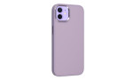 Newface iPhone 11 Kılıf Asya Deri Silikon - Lila