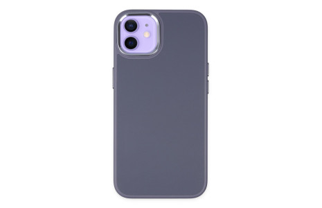 Newface iPhone 11 Kılıf Asya Deri Silikon - Mor