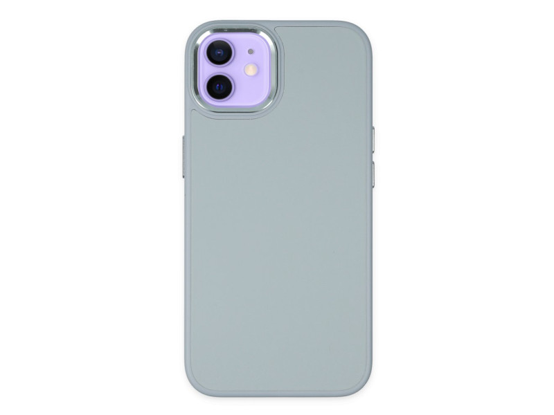 Newface iPhone 11 Kılıf Asya Deri Silikon - Sierra Blue