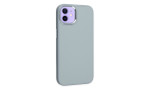 Newface iPhone 11 Kılıf Asya Deri Silikon - Sierra Blue