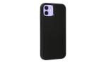 Newface iPhone 11 Kılıf Asya Deri Silikon - Siyah