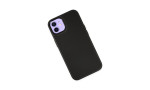 Newface iPhone 11 Kılıf Asya Deri Silikon - Siyah