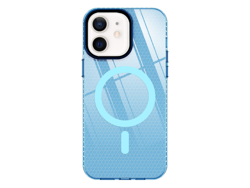 Newface iPhone 11 Kılıf Beta Magneticsafe Silikon - Mavi