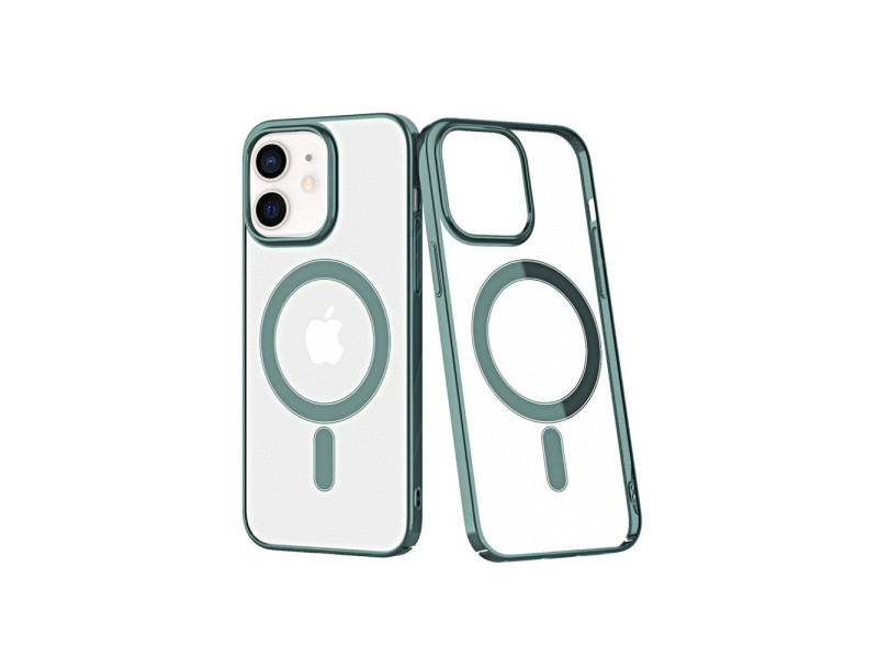 Newface iPhone 11 Kılıf Element Magneticsafe Sert Kapak - Köknar Yeşili