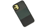 Newface iPhone 11 Kılıf King Kapak - Gri-Siyah