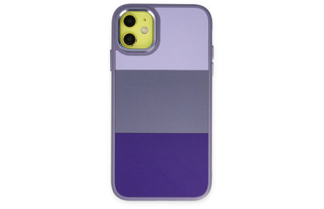 Newface iPhone 11 Kılıf King Kapak - Lila-Mor