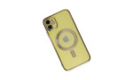 Newface iPhone 11 Kılıf Kross Magneticsafe Kapak - Gold