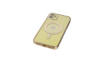 Newface iPhone 11 Kılıf Kross Magneticsafe Kapak - Gold