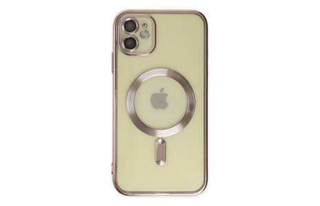 Newface iPhone 11 Kılıf Kross Magneticsafe Kapak - Rose