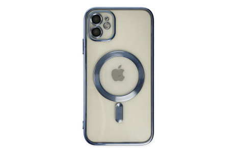 Newface iPhone 11 Kılıf Kross Magneticsafe Kapak - Sierra Blue