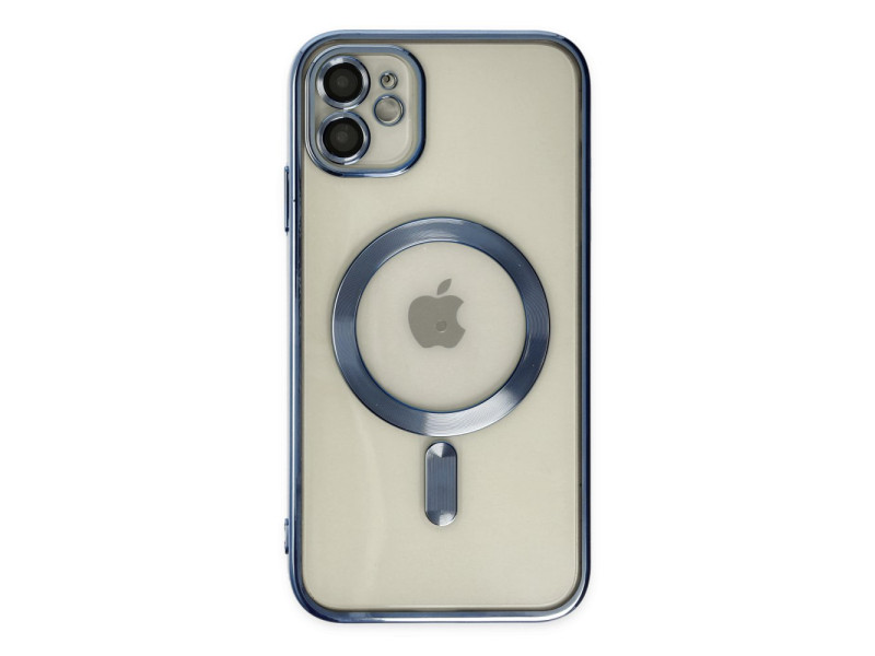Newface iPhone 11 Kılıf Kross Magneticsafe Kapak - Sierra Blue