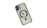Newface iPhone 11 Kılıf Kross Magneticsafe Kapak - Sierra Blue