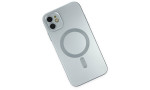 Newface iPhone 11 Kılıf Moshi Lens Magneticsafe Silikon - Sierra Blue