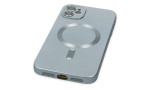 Newface iPhone 11 Kılıf Moshi Lens Magneticsafe Silikon - Sierra Blue